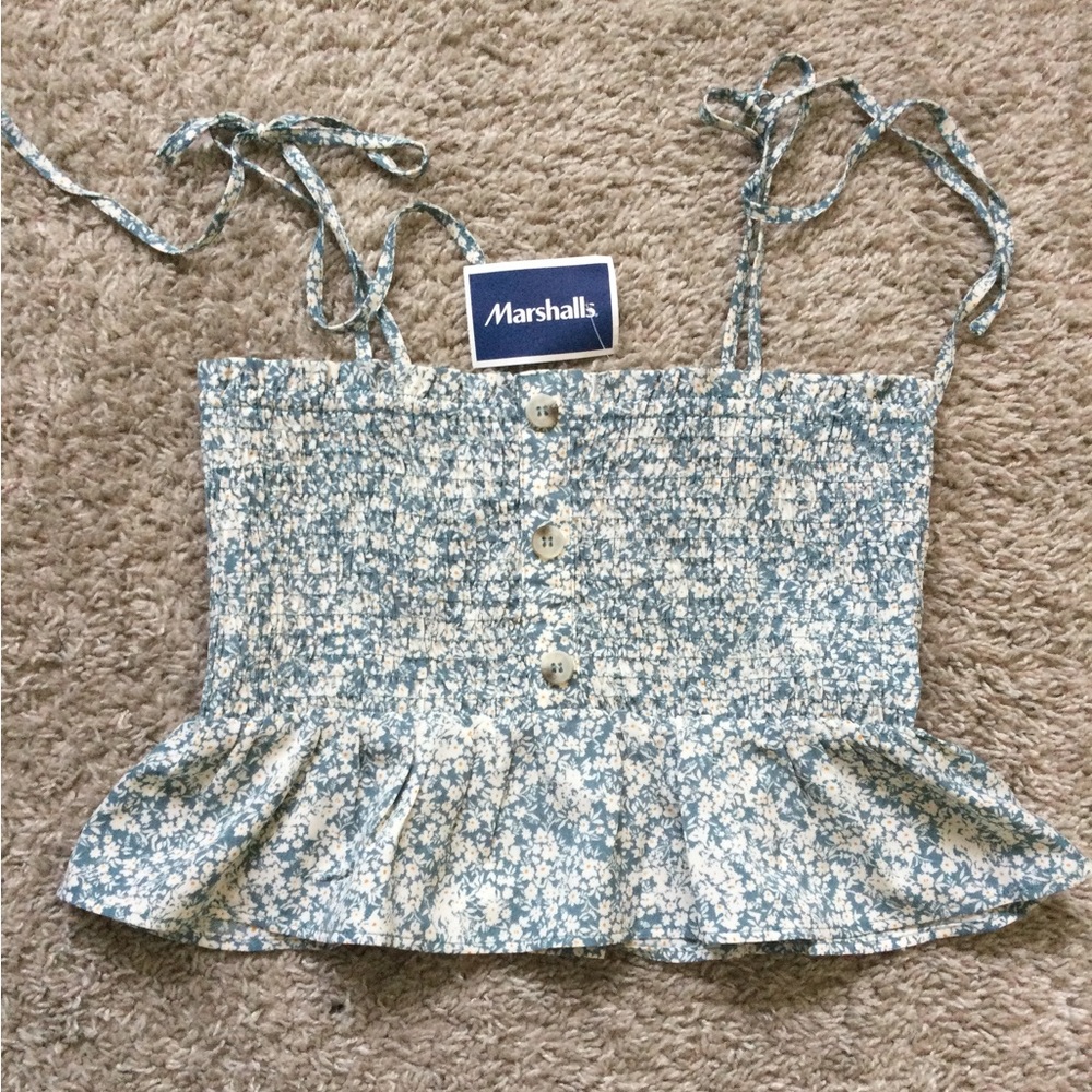Paper Crane Spaghetti Strap Top